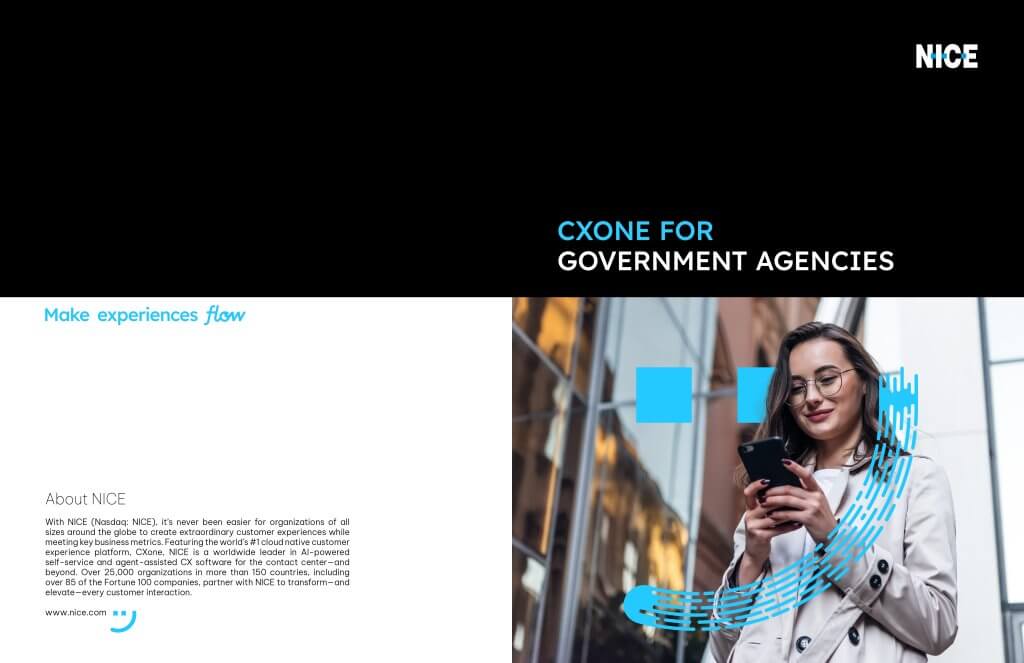 CXone for Government Brochure page 0001