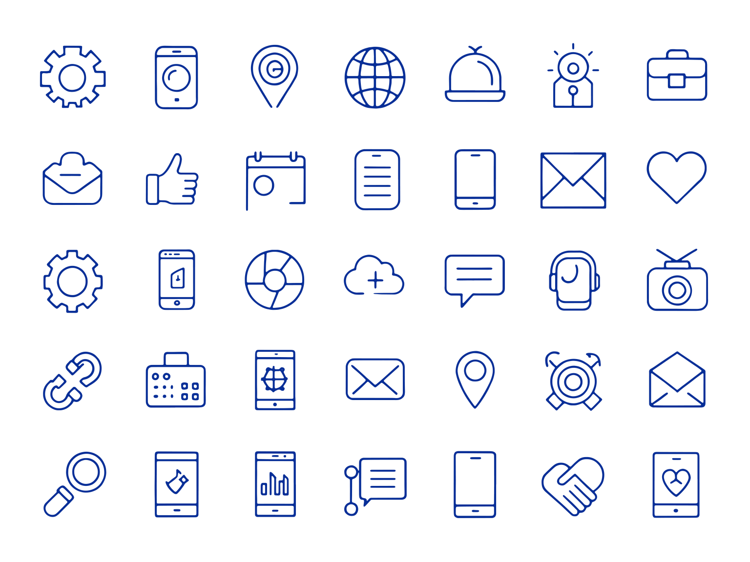 Collaboration icons